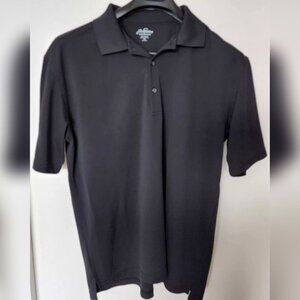Jack Nicklaus Performance Polo Golf Shirt Men's XL Short Sleeve Black Casual